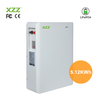 Solar Energy Storage System 5.12KW Lithium-Ion Battery LiFePO4 Battery Pack Rechargeable Home Energy Storage Lithium Battery