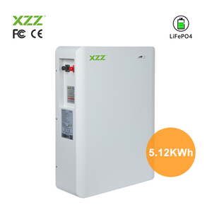Solar Energy Storage System 5.12KW Lithium-Ion Battery LiFePO4 Battery Pack Rechargeable Home Energy Storage Lithium Battery