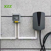XZZ 7KW 11KW 22KW Mobile Home AC EV Charger Wallbox EV Charging Station WiFi Smart APP Control High-Efficiency Wall-mounted Car Charger OCPP1.6 for All Electric Car 