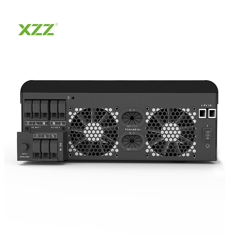Hybrid Inverter Solar Power System Energy Storage Inverter Home Hybrid Inverter Solar Controller 93% Efficiency MPPT Hybrid Solar Inverter 4Kw 6Kw For Energy Storage System Pure Sine Wave Single Phase