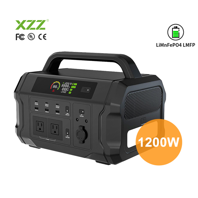 XZZ OEM ODM 1200W Solar Energy System Power Station LiFePo4 Energy System Storage Portable Power Station