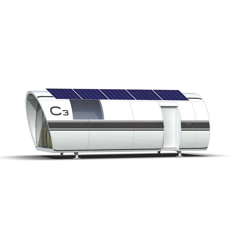 Customized Pre-Fab Folded Container House with Solar System for Apartment Hotel Room Campsite Garden Expandable for Home Use Customized Fast Install Expandable Prefab Container House Homes with Solar 
