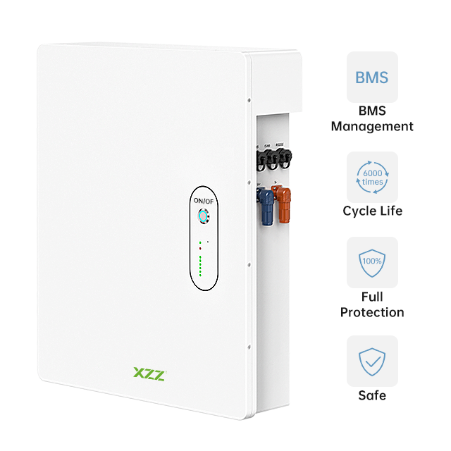 XZZ New Hot Wall-Rack Mount Dual Use 51.2v 100ah 10.24kwh Lifepo4 Lithium Ion Battery For Solar System Home Energy Storage Syst.