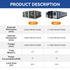 XZZENERGY Off-Grid 20ft Prefab Modular Expandable Container House with Solar Energy 32KWH And EV Charger,Make Power Easily And Green Power