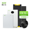 Home Use Solar Energy System Complete Kit 2.56KW 3.43KW 5.12KW 10KW 16KW Hybrid On&Off Grid Solar Panels Home Energy Storage System BESS