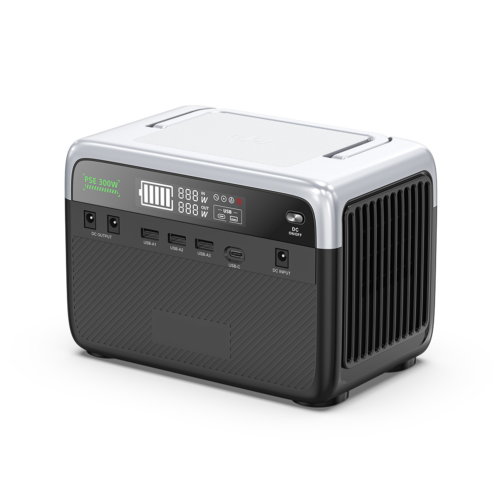  300W 144Wh Portable Power Station with Solar Panel Portable Battery Energy Storage Power Supply Solar Generator LiFePO4