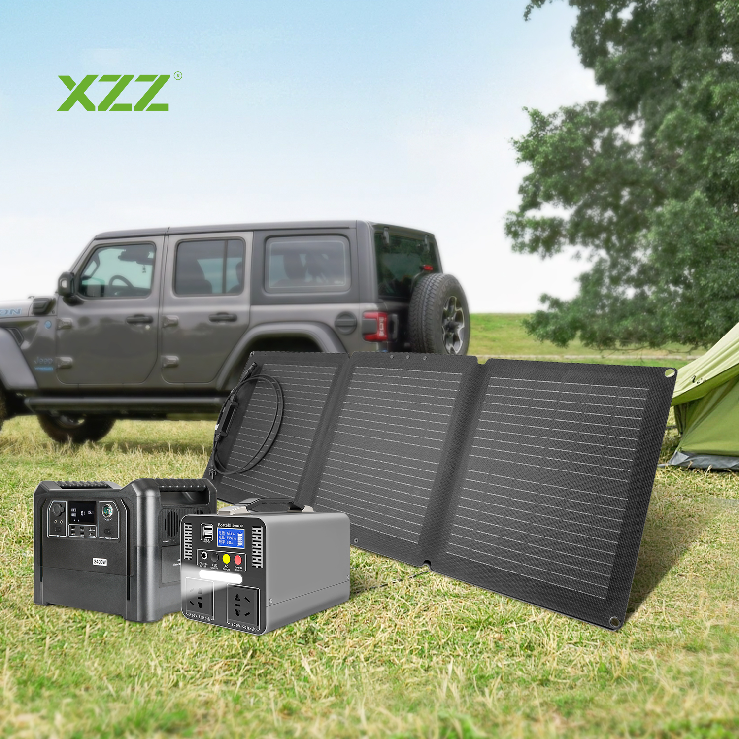 High Efficiency Foldable Solar Panel 40W-400W Folding Portable Solar Panels for Outdoor Use Factory Customization with Power Station ETFE Integral Laminated 