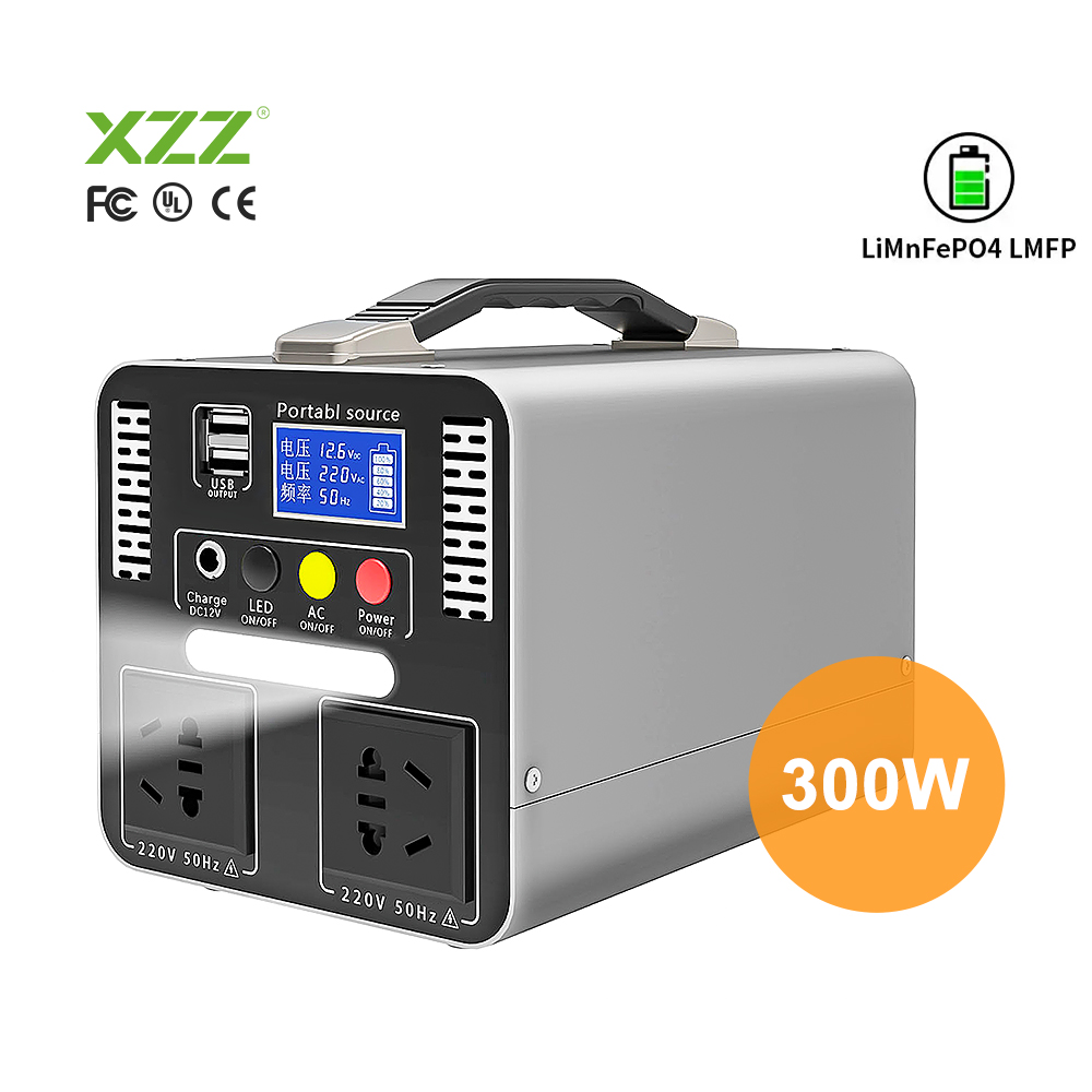 300W Emergency Mobile Power Lithium Ion Battery Portable Power Station ODM/OEM Mobile Power Supply LiFePO4 Battery