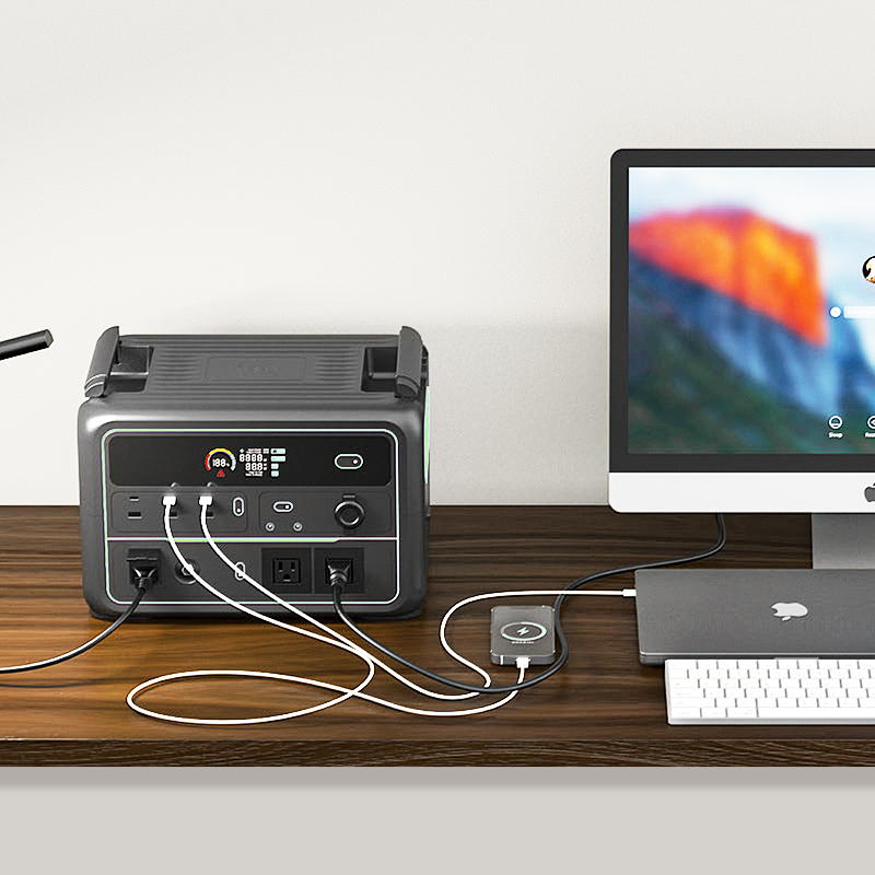 1200W Portable Power Station/ Solar Generator ODM/OEM Mobile Power Supply LiFePO4 Battery
