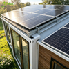 Solar Ready Portable Prefab Expandable Container Foldable Tiny Home Luxury 20ft Prefabricated House Complete Set Off Grid Living Solution Solar Energy System Container House