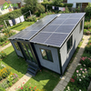XZZENERGY Solar Energy 100% totally Off-Grid 20ft Prefab Modular Expandable Container House with 2bedrooms,kitchen and bathroom solar energy included.30kwh Power perday
