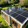 Solar Ready Portable Prefab Expandable Container Foldable Tiny Home Luxury 20ft Prefabricated House Complete Set Off Grid Living Solution Solar Energy System Container House