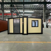 XZZENERGY Solar Energy 100% totally Off-Grid 20ft Prefab Modular Expandable Container House with 2bedrooms,kitchen and bathroom solar energy included.30kwh Power perday