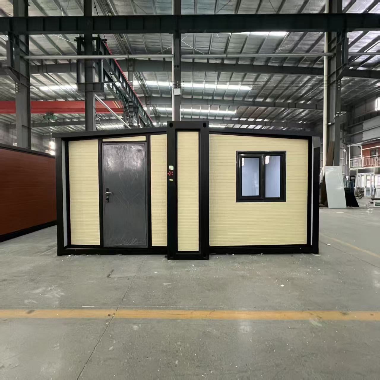 XZZENERGY Solar Energy 100% totally Off-Grid 20ft Prefab Modular Expandable Container House with 2bedrooms,kitchen and bathroom solar energy included.30kwh Power perday