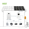 XZZENERGY 30kw Home Use Solar Energy System Complete Kit with 16KWh LiFe Battery &11KW Hybrid Solar Inverter &610W Solar Panels Home Energy Storage System BESS