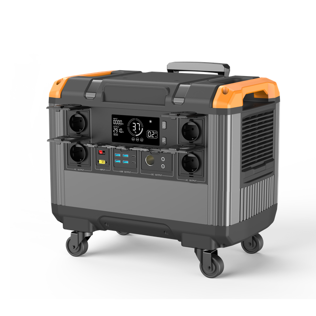 XZZENERGY 3000W Portable Power Sation Generator All-in-one Outdoor & Emergency with Fast Charging &Multiple Output Ports for Camping,Travel &Home Backup