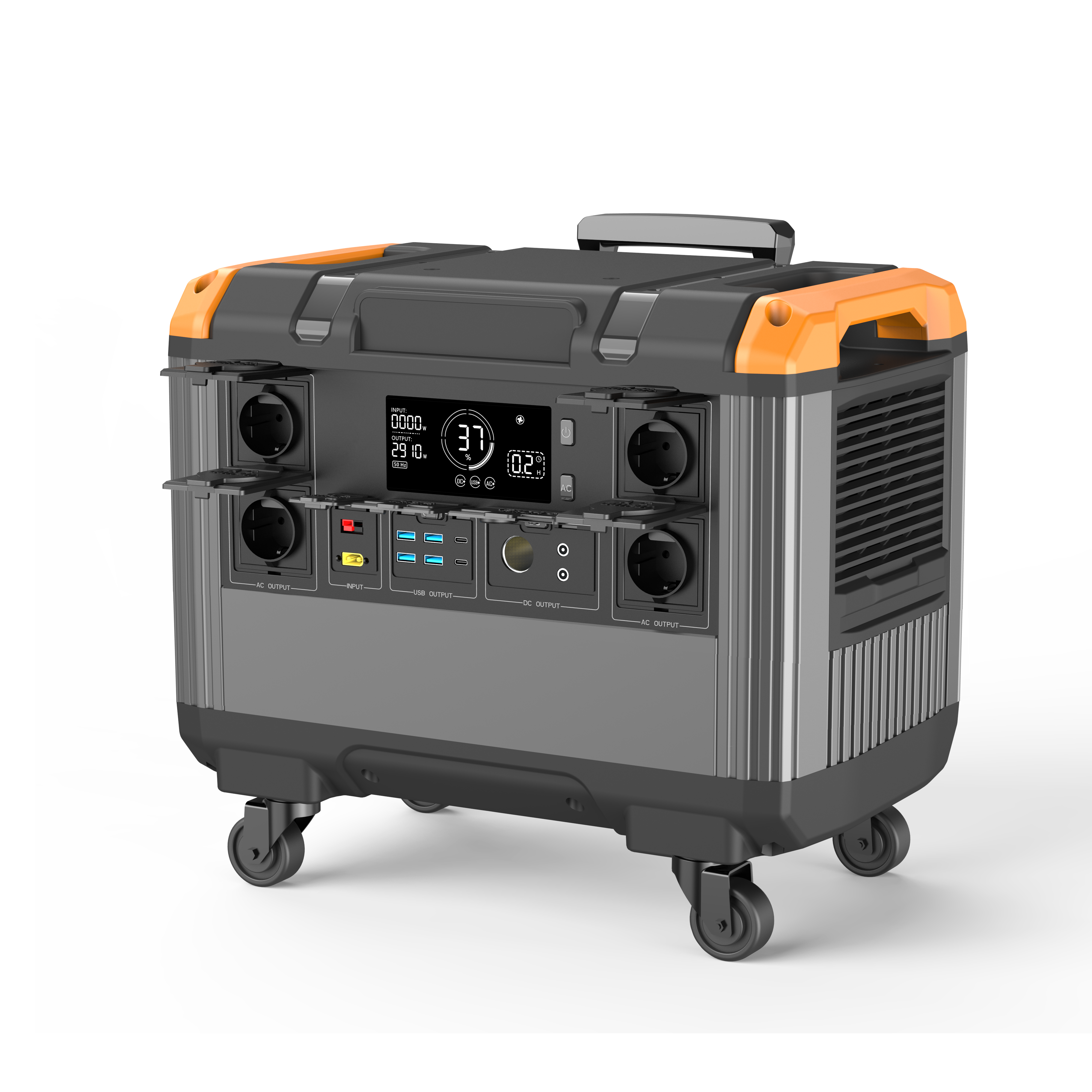 XZZENERGY 3000W Portable Power Sation Generator All-in-one Outdoor & Emergency with Fast Charging &Multiple Output Ports for Camping,Travel &Home Backup