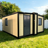 XZZENERGY Off-Grid 20ft Prefab Modular Expandable Container House Factory Sell Directly with 3bedrooms,kitchen and bathroom solar energy included.60kwh solar solutions