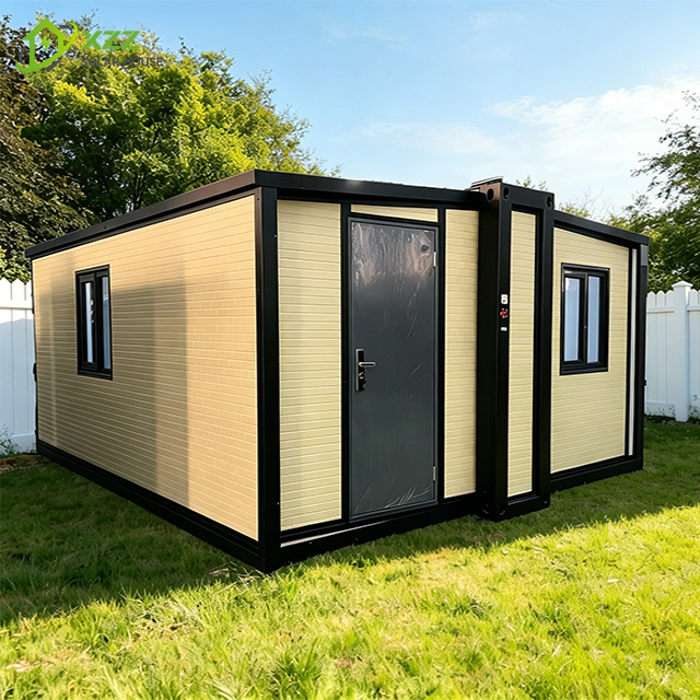 XZZENERGY Off-Grid 20ft Prefab Modular Expandable Container House Factory Sell Directly with 3bedrooms,kitchen and bathroom solar energy included.60kwh solar solutions