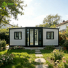 XZZENERGY Off-Grid 20ft Prefab Modular Expandable Container House with 2bedrooms,kitchen and bathroom solar energy included.30kwh Power perday