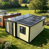 XZZENERGY Off-Grid 20ft Prefab Modular Expandable Container House Factory Sell Directly with 3bedrooms,kitchen and bathroom solar energy included.60kwh solar solutions