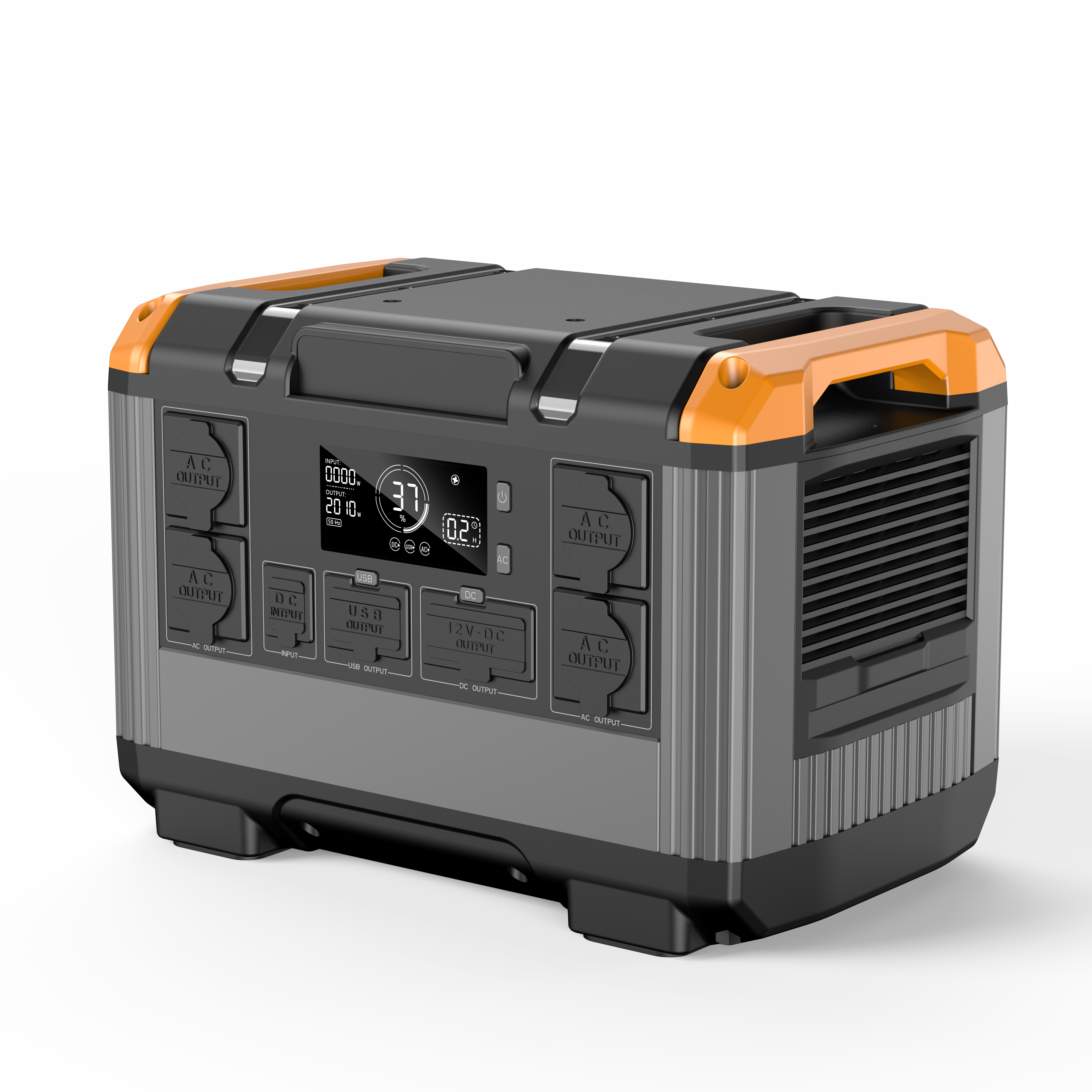 XZZENERGY 2400W Portable Power Station,Solar Generator with Fast Charging Quiet Generator for Home & Backup &Camping Outdoor Adventures & RV Use