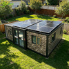 XZZENERGY Off-Grid 20ft Prefab Modular Expandable Container House Factory Sell Directly with 3bedrooms,kitchen and bathroom solar energy included.60kwh solar solutions