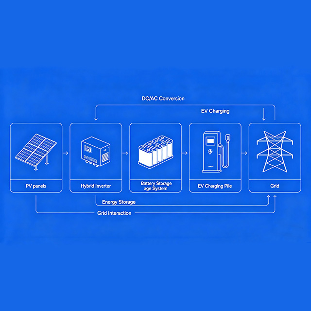 One-Stop ALL-IN-ONE Integrated Solar-Storage-Charging Solutions for EV Charging Station