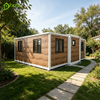 XZZENERGY Off-Grid 20ft Prefab Modular Expandable Container House Factory Sell Directly with 3bedrooms,kitchen and bathroom solar energy included.60kwh solar solutions