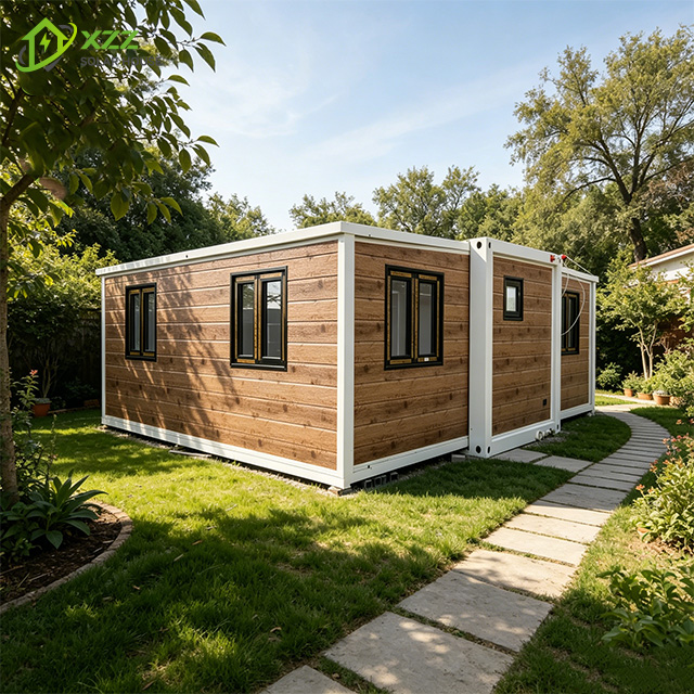 XZZENERGY Off-Grid 20ft Prefab Modular Expandable Container House Factory Sell Directly with 3bedrooms,kitchen and bathroom solar energy included.60kwh solar solutions