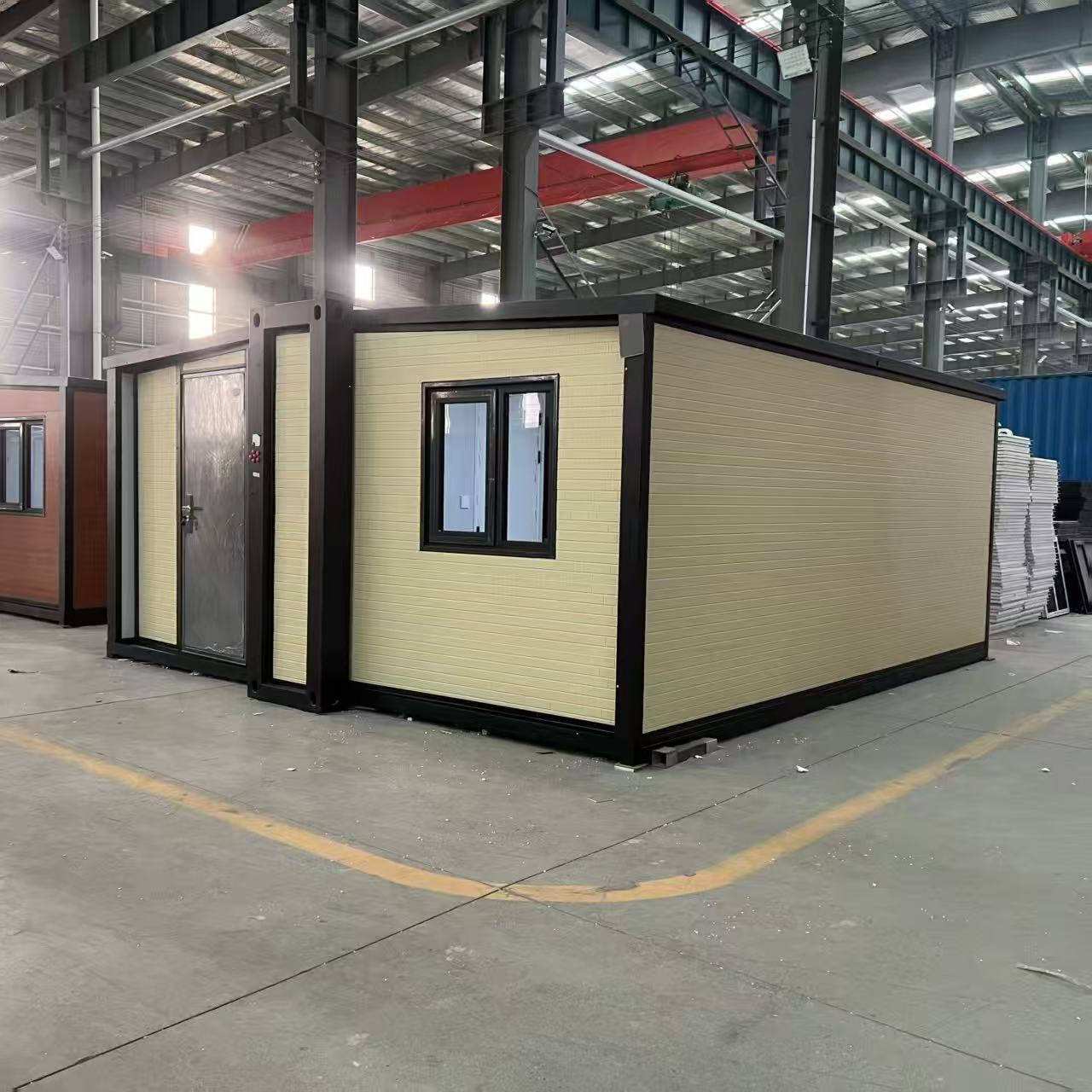 XZZENERGY Solar Energy 100% totally Off-Grid 20ft Prefab Modular Expandable Container House with 2bedrooms,kitchen and bathroom solar energy included.30kwh Power perday